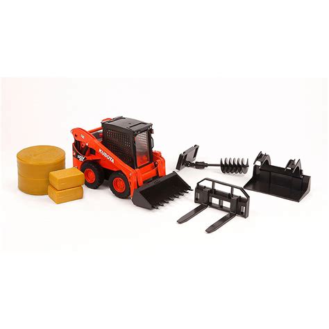 best skid steer toy|toy skid loader with forks.